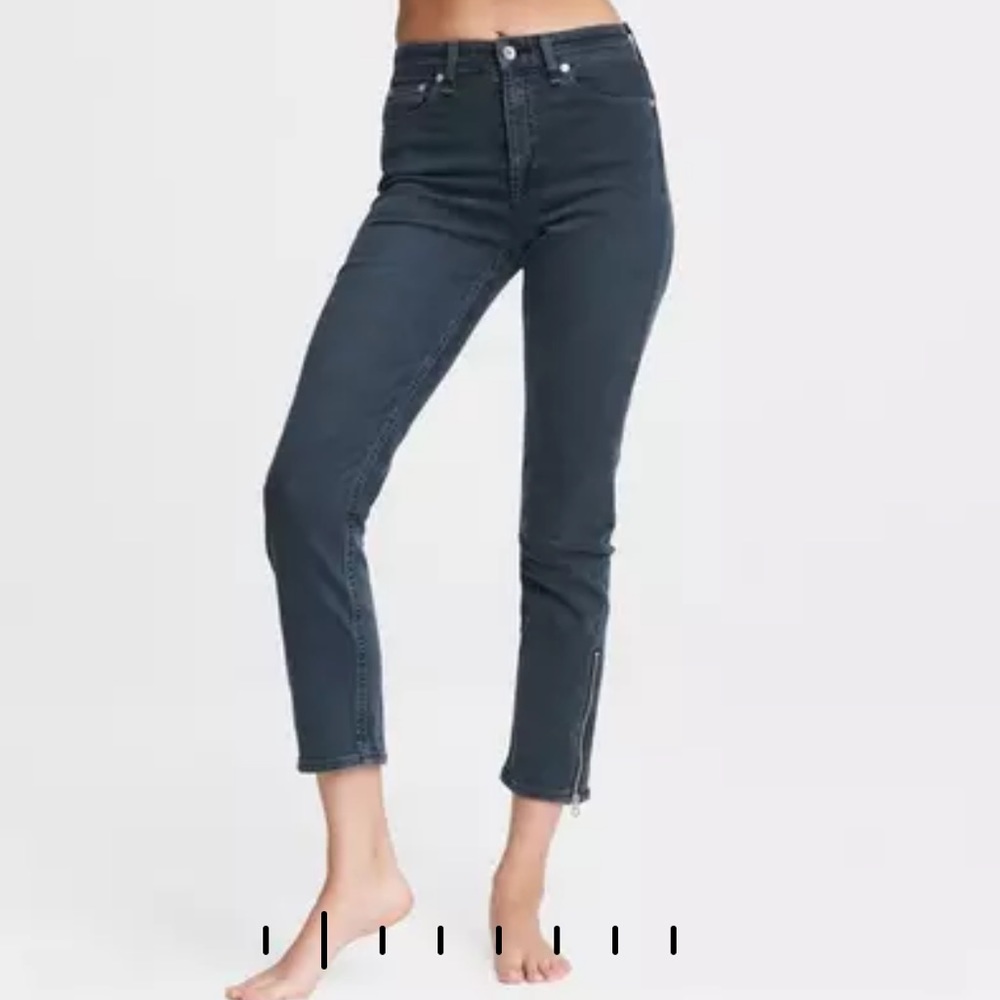 rag & bone Nina ankle cigarette jeans